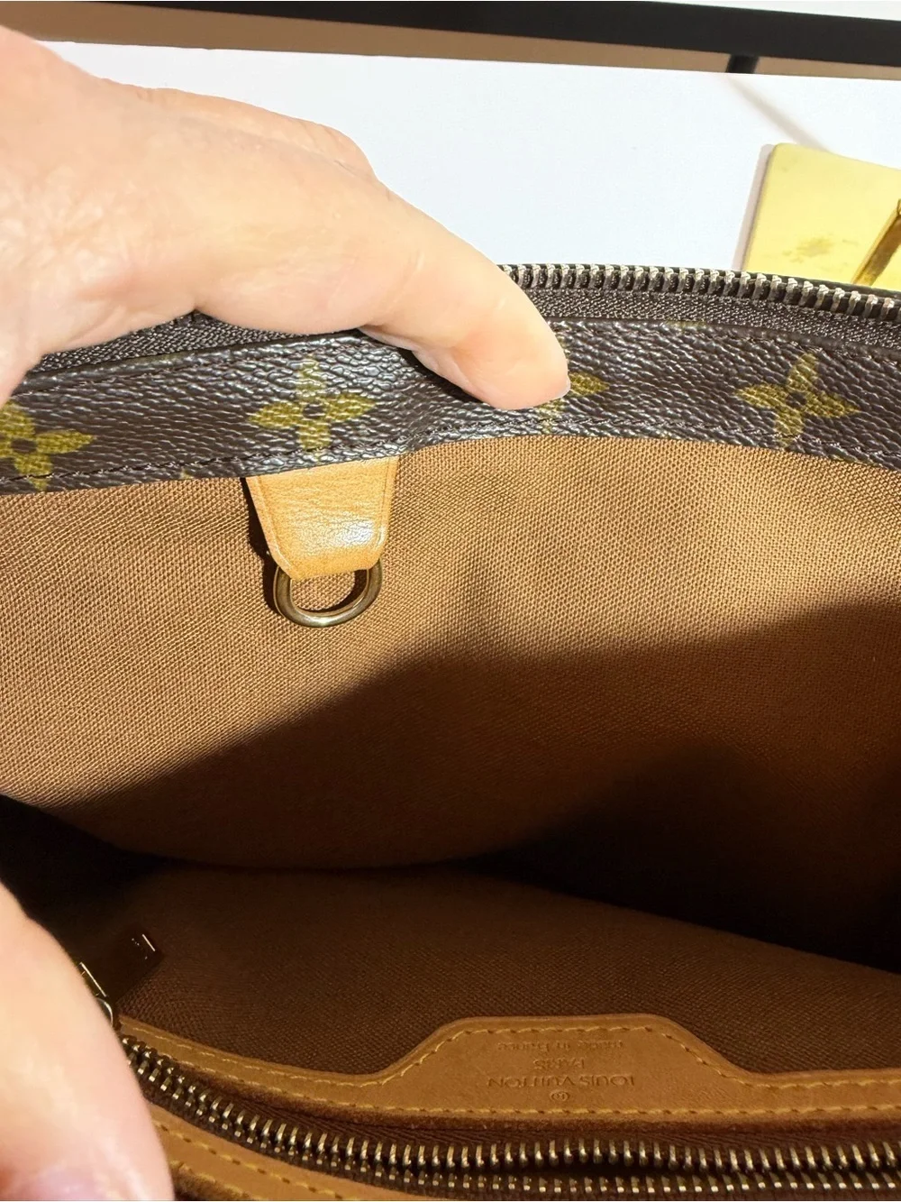 Louis Vuitton Cabas Piano Canvas Shoulder Tote